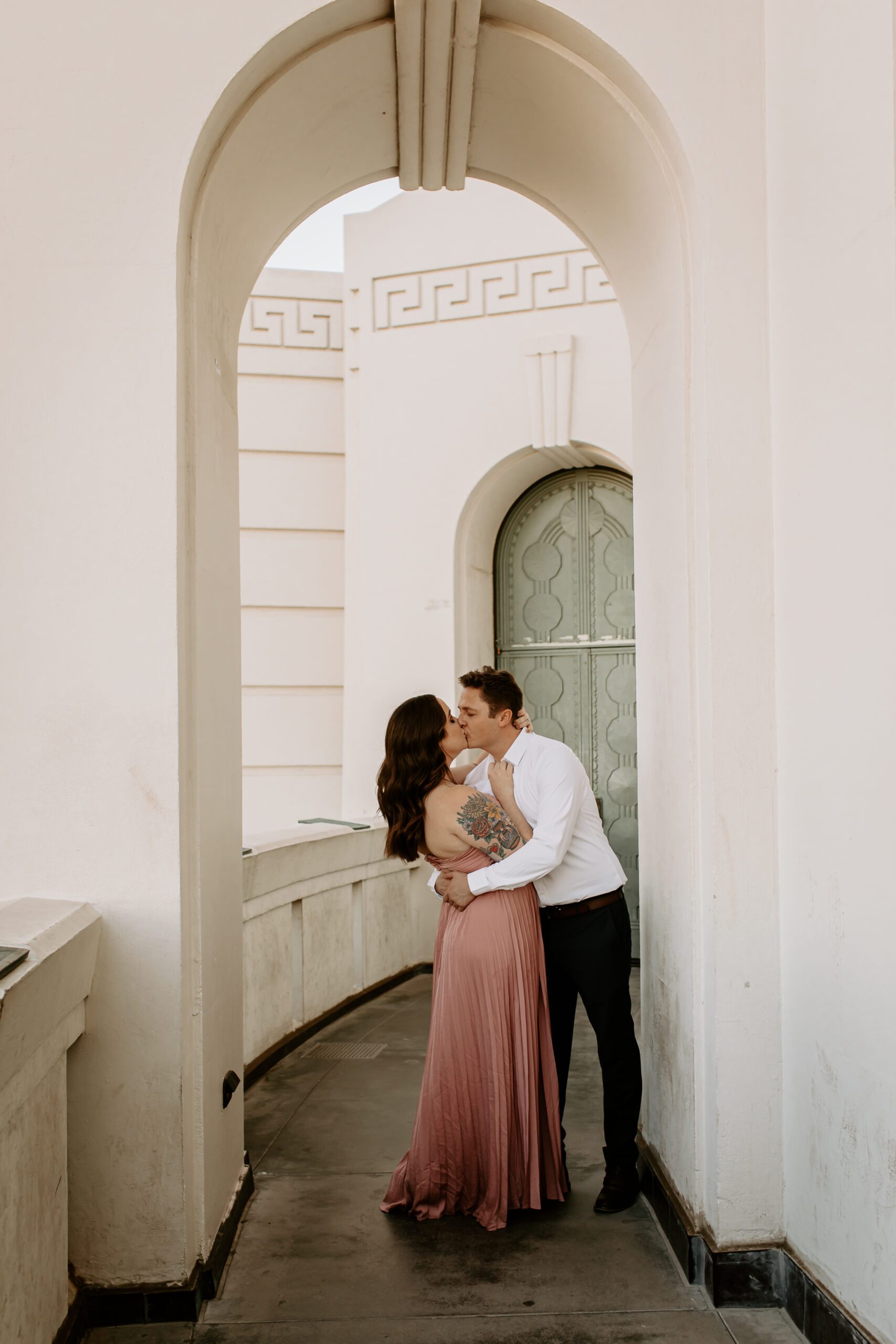 Griffith Observatory Los Angeles Engagement Photos